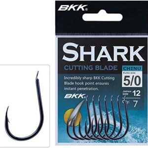 BKK Shark Cutting Blade Chinu Hooks - No 3/0