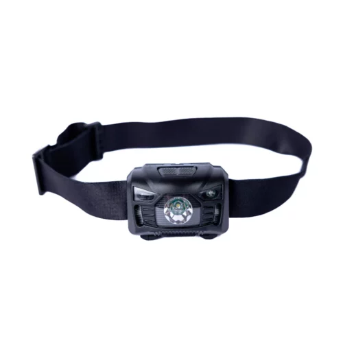 Rechargeable Headlamp with Motion-Sensor Activated Sensor