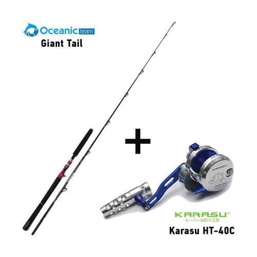 Combo Boat Oceanic Team Giant Tail + Karasu HT-40C