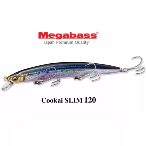 Ψαράκι Megabass Cookai Slim 120F 120mm