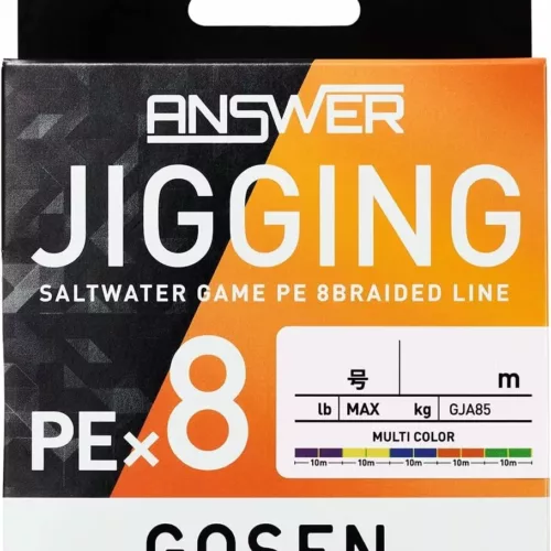 Νήμα 8κλωνο Gosen Answer Jigging Multicolor braided PE line 300mt