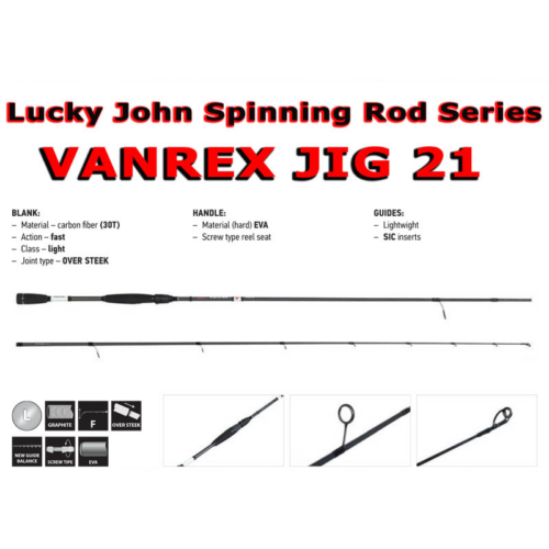 Καλάμι Lucky John VANREX JIG 882MLF