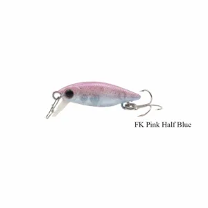 Lucky Craft Bevy Minnow 33 Extra Sinking - FK Pink Half Blue