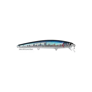 Τεχνητό Lucky Craft Flash Minnow 110SP - Zebra MS Aurora Black