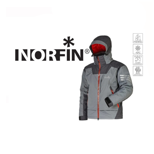 ΜΠΟΥΦΑΝ Norfin Verity Pro BL Breathable Jacket(Grey)