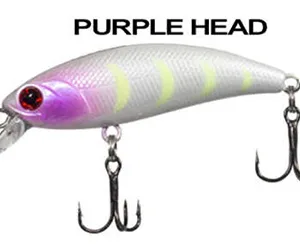 RYUJI BABY MINNOW 50 - Purple Head