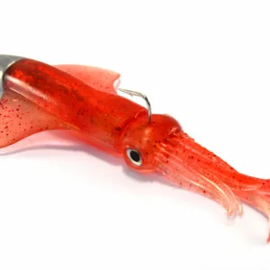 Σιλικονούχο καλαμάρι GT BIO kalamy squid - Αρματωμένο 90 gr, Red Kamaleo