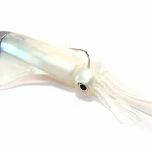 Σιλικονούχο καλαμάρι GT BIO kalamy squid - Σκέτο Σώμα, White Squid
