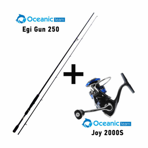 Combo Eging Oceanic Team Egi Gun 250 + Joy 2000S