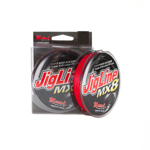 Νήμα Momoi JigLine MX8 Red 150m