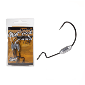 RYUJI OFFSET HOOK με βάρος - RYUJI OFFSET HOOK 5g 3/0