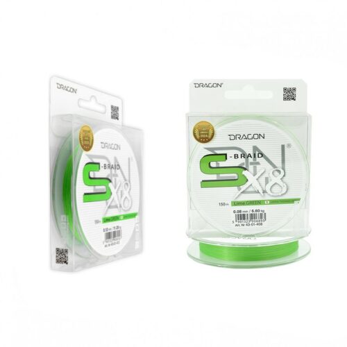 Νήμα DRAGON S-BRAID X8 Lime GREEN