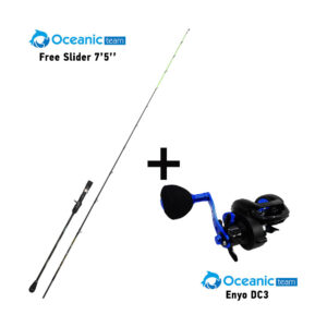 Combo Tai rubber Oceanic Team Tai Rubber Free Slider 7’5’’ + Oceanic Team Enyo DC3