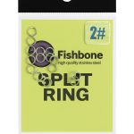 FISHBONE Oval Split Ring 1