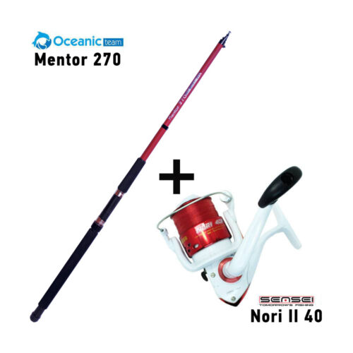 Combo Casting Oceanic Team Mentor 270 + Sensei Nori II 40