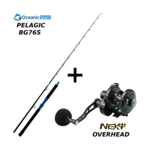 Combo Boat Oceanic Team Pelagic BG 76S + Next Overhead 300