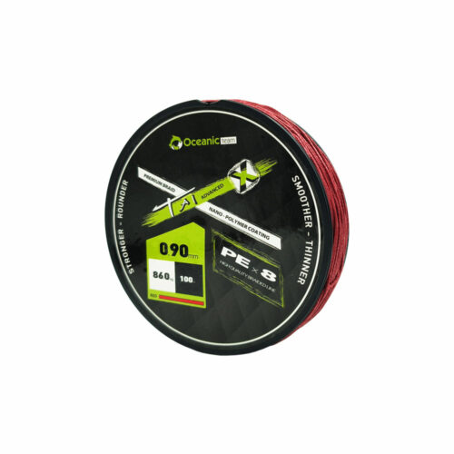 Oceanic Team TAI Advanced Χ PEx8 100m Dark Red