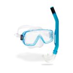 Cressi Sirena + Island 2.0 Combo Clear/Aquamarine - Σετ Μάσκα και Αναπνευστήρας 1