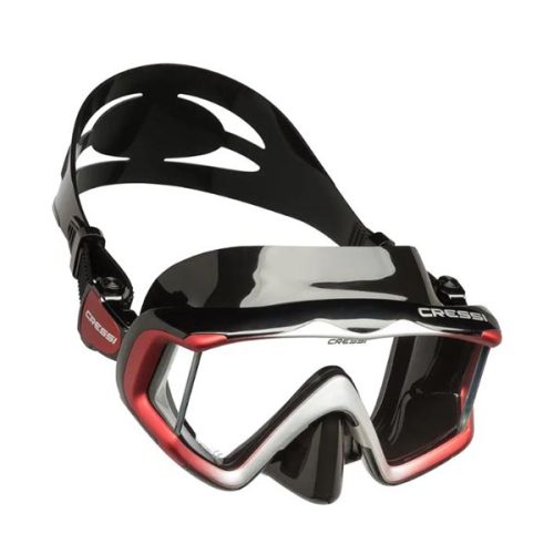 Cressi Liberty Triside Silicone Mask Black/Red/Sliver – Μάσκα