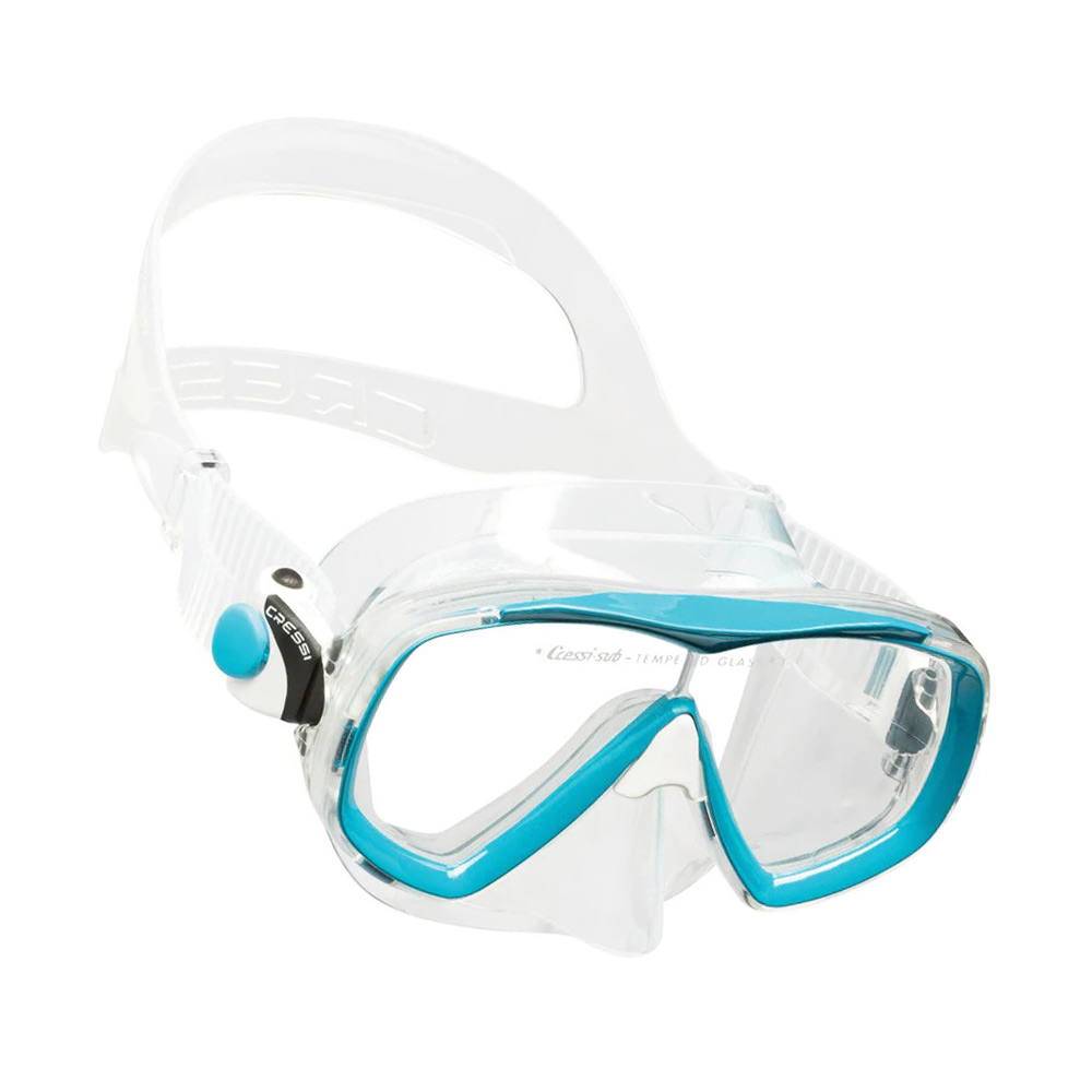 Cressi Estrella Silicone Mask Clear/Aquamarine - Μάσκα 5 Cressi Estrella Silicone Mask Clear/Aquamarine - Μάσκα