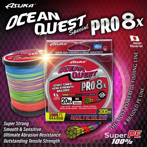 Νήμα Asuka Ocean Quest 8X PE Line