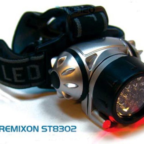 Remixon Φακός κεφαλής 12+2 led