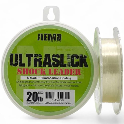 REVVATE AEMD ULTRA SLICK 60m FLUOROCARBON COATED SHOCK LEADER