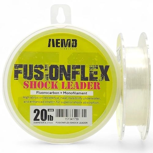 Revvate AEMD FUSION FLEX 60m FLUOROCARBON+MONOFILAMENT SHOCK LEADER