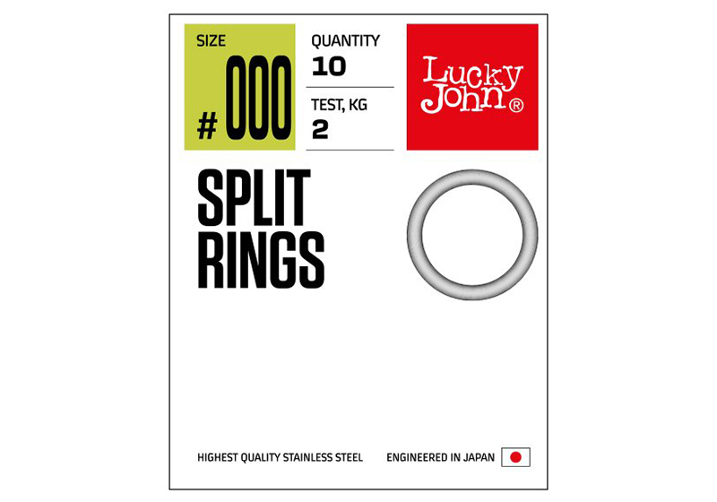 Lucky John SPLIT RINGS 5 Lucky John SPLIT RINGS