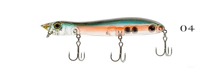 Remixon Fortuna Salti LAZY MINNOW Top Water Lure 12,5cm / 17,8gr 7 Remixon Fortuna Salti LAZY MINNOW Top Water Lure 12,5cm / 17,8gr - Image 3