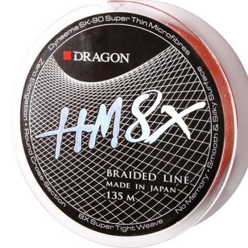 Dragon HM 8Χ Braid 135m Fluo