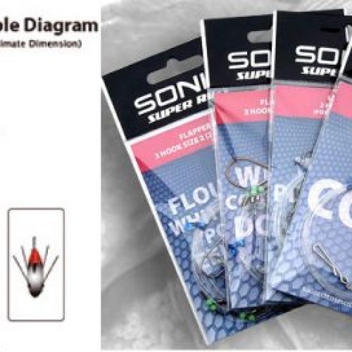 Sonik LOOP rig 3 αγκίστρια (2Up/1D)