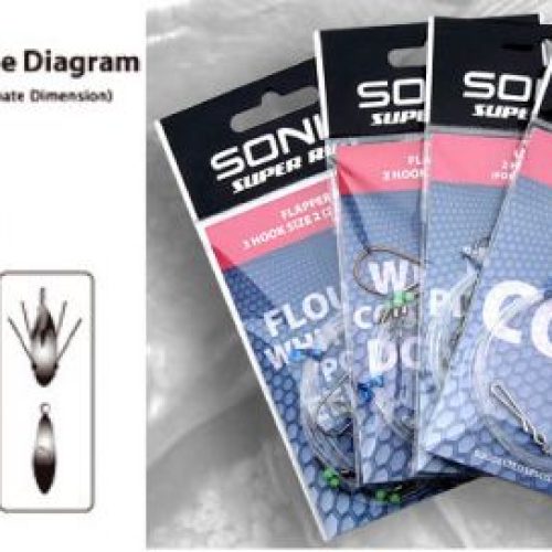 Sonik Flapper Rig 3 αγκίστρια (3Up)