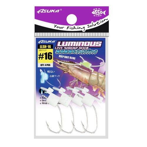 Asuka Luminous Live Shrimp Hook