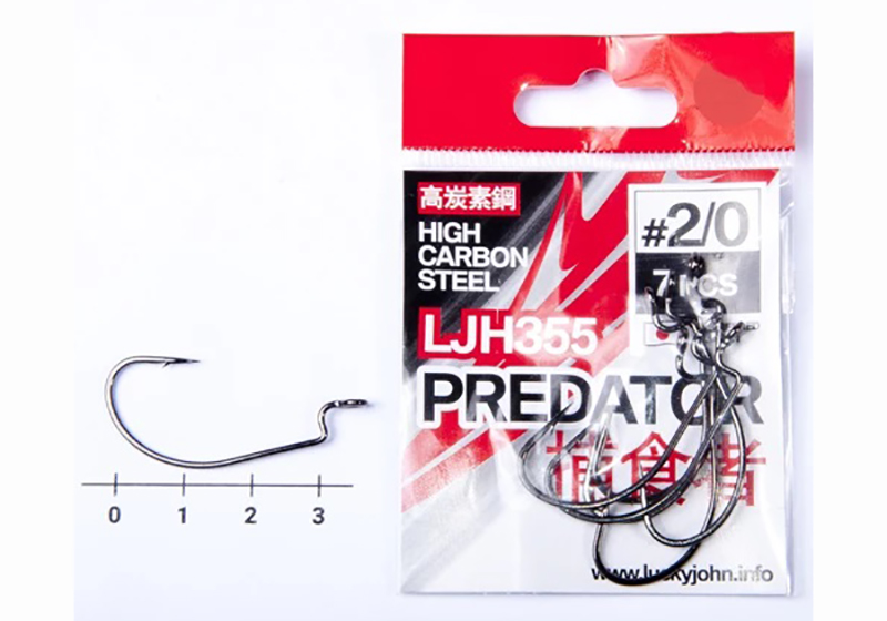Lucky John OFFSET HOOKS LJH355 8 Lucky John OFFSET HOOKS LJH355 - Image 4