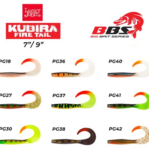 Lucky John KUBIRA FIRE TAIL 7” 17,5cm