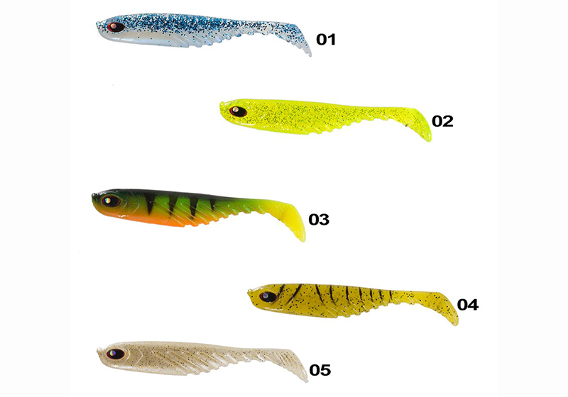 Remixon Curvy Shad 10cm 5 Remixon Curvy Shad 10cm