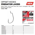 Lucky John OFFSET HOOKS LJH355 1
