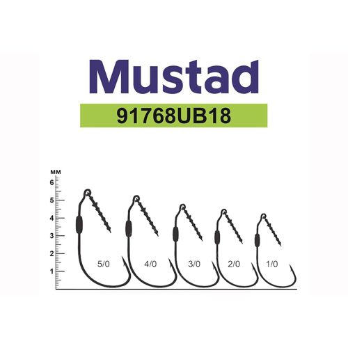 Mustad 91768UB18 BLN Swimbait με μολύβι