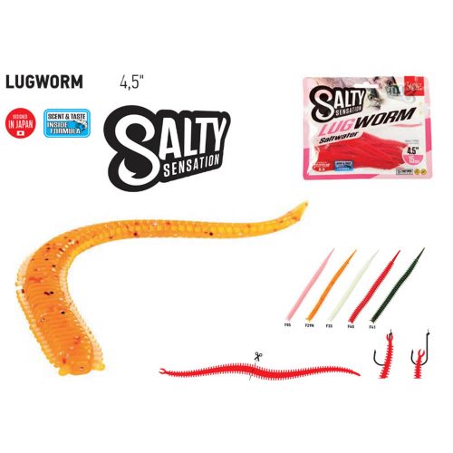 Lucky John LUGWORM 4.5” / 11.4cm