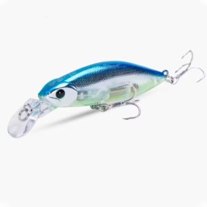 Kingdom Slow Sinking Pencil Noise Minnow 70mm 12g/ 55mm 7g - 003, 7cm