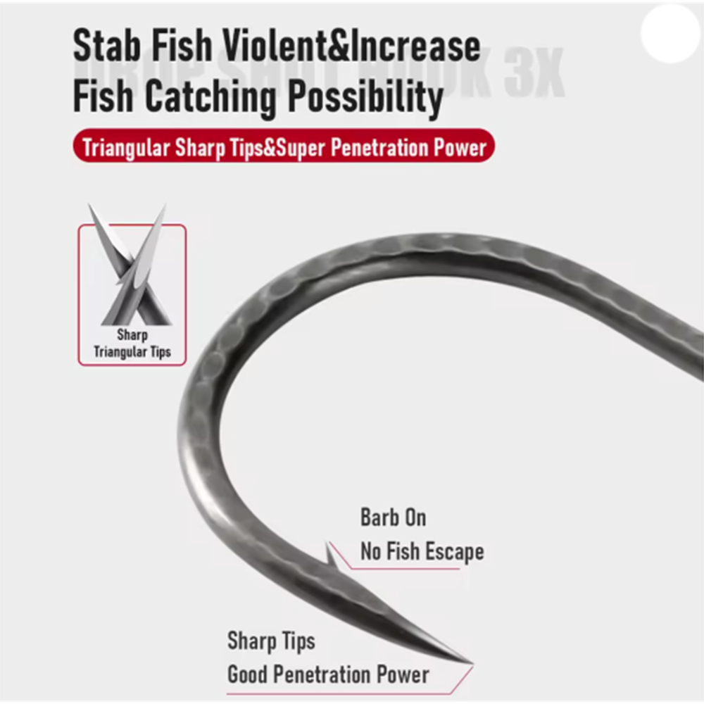 Kingdom 90° Jig Hook High Carbon Steel 11 Kingdom 90° Jig Hook High Carbon Steel - Image 7